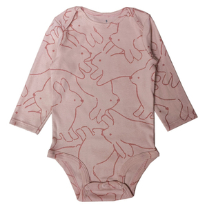 Tuta da bambino A livello A scatto Unisex abito strisciante A maniche lunghe body neonato tutina in puro cotone tinta unita - Product Image 2