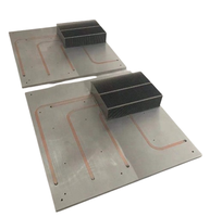 Zone de dissipation thermique maximisée plaque froide liquide refroidisseur d'eau en cuivre refroidisseur d'eau personnalisé pour système de refroidissement CPU