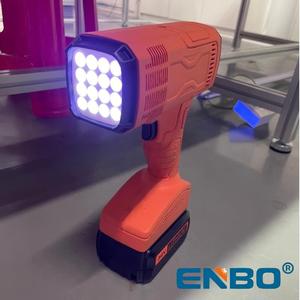 Lámpara UV Portátil de Mano de Doble Longitud de Onda 365/395nm para Reparación de Pintura de Carrocería y Parachoques, Lámpara LED UV - Product Image 1
