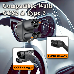 Adaptateur EDEV 500A 500KW 1000V CCS2 NACS, connecteur <span class=keywords><strong>de</strong></span> charge rapide AC/DC pour véhicules électriques, protection IP54, nouveau modèle <span class=keywords><strong>Tesla</strong></span> 3/Y/X, certifié CE FCC - Product Image 3
