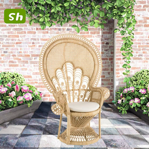 Sedia leggera in vimini impermeabile in Rattan Design minimalista comoda e portatile pieghevole scivolante interna <span class=keywords><strong>cucina</strong></span> abitabile Villa - Product Image 1