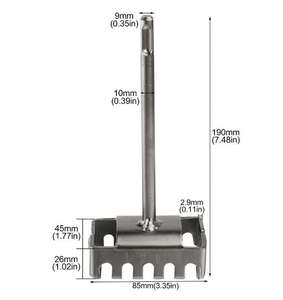 Perceuse à trous carrés pour mur ouvert, poignée de marteau électrique, fente hydraulique pour électricien, installation de prise, accessoire d'outil électrique - Product Image 6