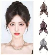 Tight Thin Top Bangs Hairpiece Hecho de cabello humano Remy - Product Image 1
