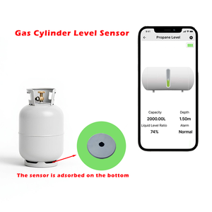 Neuer Intelligenter LPG2412-BT Bluetooth LPG-Füllstandsensor Ultraschall-Propangas-Tankmonitor mit Magnetischer Bodenhalterung für Küche & Wohnmobil - Product Image 3