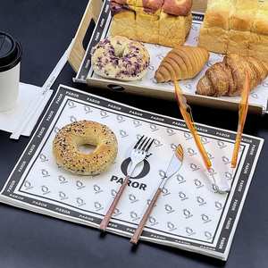 Papel Encerado Antigrasa de Grado Alimenticio, Recubierto, Impreso Personalizado, Desechable, para Envolver Hamburguesas, Sándwiches y Comida Rápida - Product Image 4