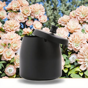 ที่เขี่ยบุหรี่สแตนเลสทรงกลมทันสมัย ไร้ควัน ไร้กลิ่น กันลม สำหรับใช้ในบ้าน สำนักงาน โต๊ะทำงาน ระเบียงนอกบ้าน ลานบ้าน - Product Image 3