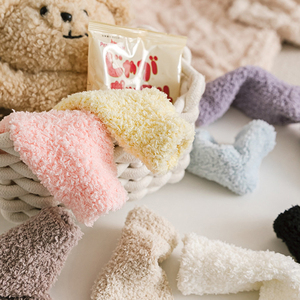 Gran oferta de <span class=keywords><strong>calcetines</strong></span> de lana suave para bebés y niños, <span class=keywords><strong>calcetines</strong></span> de agarre para niñas pequeñas, <span class=keywords><strong>calcetines</strong></span> térmicos de invierno para niños pequeños - Product Image 4