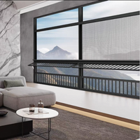Ventana Corredera de Aluminio Ultrafina de 6 Vías Serie 120 |   Resistencia al Viento y al Agua de Grado Tifónico |   Diseño de Marco Oculto Panorámico