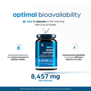 Shopee Cross-border kapsul Resveratrol Glutathione untuk dewasa diet NAD + suplemen kaya nutrisi tablet Urolithin - Product Image 2