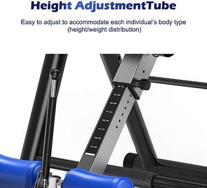 Gravity Heavy Duty Inversion Table with Headrest &amp; Adjustable Protective Belt <strong>Back</strong> <strong>Stretcher</strong> Machine for Pain Relief <strong>Therapy</strong> - Product Image 2