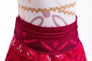 2024 último disfraz de Cosplay de Moana Halloween aventura niñas vestidos de playa collar <span class=keywords><strong>Pocahontas</strong></span> Vaiana película niños ropa de fiesta - Product Image 4