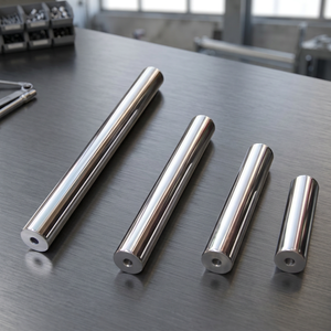 Broches cylindriques creuses de précision en acier inoxydable, manchons métalliques usinés, composants industriels pour la fabrication de machines - Product Image 1