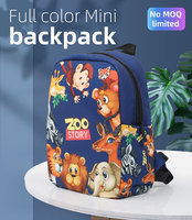 Sacs d'école anime personnalisés avec impression couleur par sublimation, sans minimum de commande, mini sac à dos