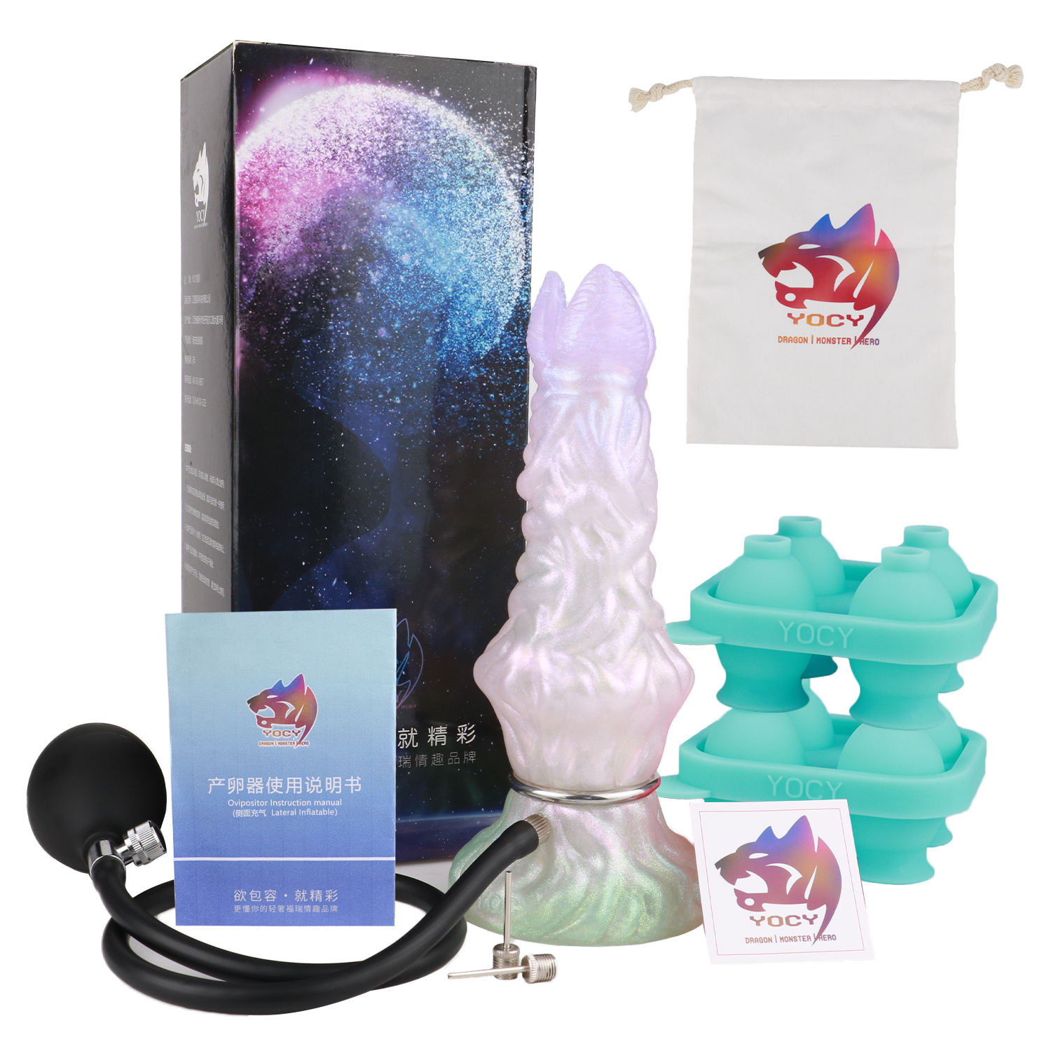 YC-PDG2142-QDOR with DIY egg mold green