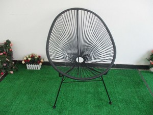 En gros jardin en osier personnalisé empilable ronde en rotin <span class=keywords><strong>chaise</strong></span> extérieure dernière conception <span class=keywords><strong>acapulco</strong></span> <span class=keywords><strong>chaise</strong></span> en osier - Product Image 3