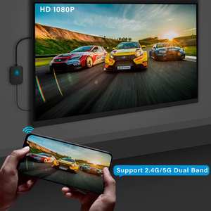 Adaptador Inalámbrico para Transmisión de Pantalla Elanby OEM con Compatibilidad Airplay y Miracast, Full HD 1080P, Doble Banda 2.4GHz/5GHz, Alcance de 10M - Product Image 5