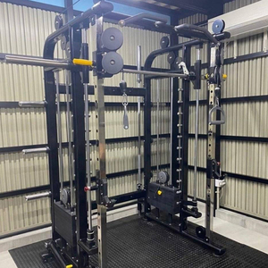 Giá tốt nhất thương mại Thiết bị tập thể dục đa chức năng Smith Máy thể hình Workout tập thể dục điện giá nhất chéo - Product Image 3