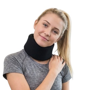 Collare di supporto per collo morbido regolabile protettivo può essere utilizzato durante il sonno morbido collo collo collo tutore collare cervicale - Product Image 1
