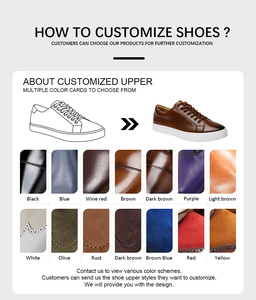 <span class=keywords><strong>Chaussures</strong></span> de marche sportives en cuir véritable à lacets pour hommes, design classique, <span class=keywords><strong>chaussures</strong></span> décontractées pour hommes, <span class=keywords><strong>chaussures</strong></span> de bureau et de soirée pour hommes - Product Image 5