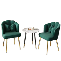 Make-up Stuhl Home Mädchen Schlafzimmer Blütenblatt Stuhl Licht Luxus High-End einfache Nagel Schmink tisch Hocker