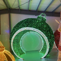 Affichage interactif immersif en 3D avec éclairage LED, cadre robuste pour les lumières décoratives des parcs à thème