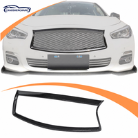 Cadre de calandre avant en ABS pour Infiniti Q50 2018-2022, garniture de remplacement extérieure pour pare-chocs