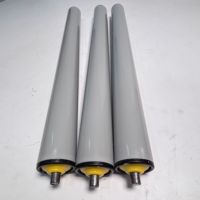 Nouveaux rouleaux de guidage en acier inoxydable galvanisé avec roues dentées en caoutchouc/acier pour lignes de production, personnalisables