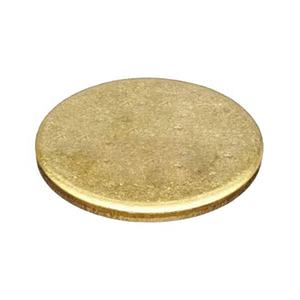 Cakram bulat cap logam kuningan kustom pabrik Tiongkok - Product Image 1