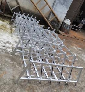 Rak Display kembang api logam dapat diatur, dengan tabung Mortar serat kaca perlengkapan pesta promosi untuk Perayaan Malam Tahun Baru - Product Image 5