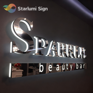 Custom Stainless Steel Backlit Channel Letters Wholesale Logo Sign for Branding <strong>Agency</strong> - Product Image 2