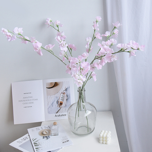Decoración Floral Popular para Bodas de Primavera, Flores Artificiales de Peonía, Flores de Petunia Artificiales para Exteriores, para Caminos de Boda - Product Image 2