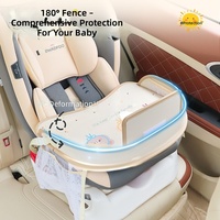 Plateau repas pliable pour siège auto enfant, plateau de divertissement pour poussette, table de voyage pour bébé