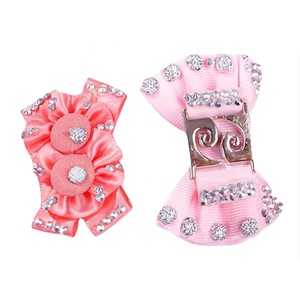 Accessori Bling Bling Bling Bling <span class=keywords><strong>Pet</strong></span> Bowknot principesse pinze per peli di cane - Product Image 5