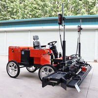 Mini pompe à béton PLC pour moteur/machine, machine à nivellement laser, faible coût d'entretien pour le revêtement des entrepôts/parcs de stationnement