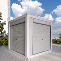 YT personnalisé 10-20 pieds luxe Mini Conteneur Maison Moderne Mobile Préfabriqué Structure en Acier Léger Bâtiments Garage Hangars