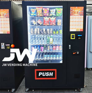 Máquina Expendedora Refrigerada de Bebidas y Aperitivos con Monitoreo Remoto, Máquina Expendedora de Bebidas Frías y Dulces - Product Image 1