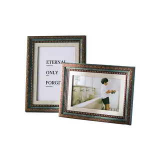 Wholesale Vintage Design Poster Ps Polystyrene Frame Photo Frames A4 Picture Wall Art Moulding Wooden Frame