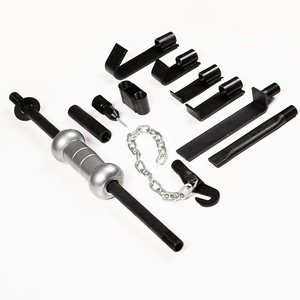 13pc 10lb Extractor de abolladura de acero martillo deslizante coche Van Panel Beater cuerpo Repairtool Kit - Product Image 2