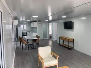 Casa Contenedor Prefabricada Plegable Lista para Habitar, 20x40 Pies, Diseño Moderno para Uso Hotelero, Fabricante <span class=keywords><strong>Sinova</strong></span> - Product Image 3