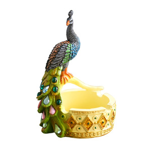 Disegni decorativi del <span class=keywords><strong>pavone</strong></span> della resina della scultura dell'uccello del giardino di progettazione su ordinazione di nuovo arrivo HG25 - Product Image 3