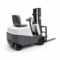 Chariot élévateur électrique à 3 roues avec mât triplex à déplacement latéral complet, batterie au lithium, chariot élévateur, vente en gros d'usine, CE ISO