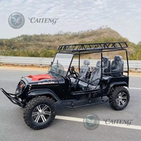 Jeep Caiteng à essence/électrique 320-500cc pour adultes, 2/4 places, automatique, 4x4, buggy à grande vitesse, mini-voiture