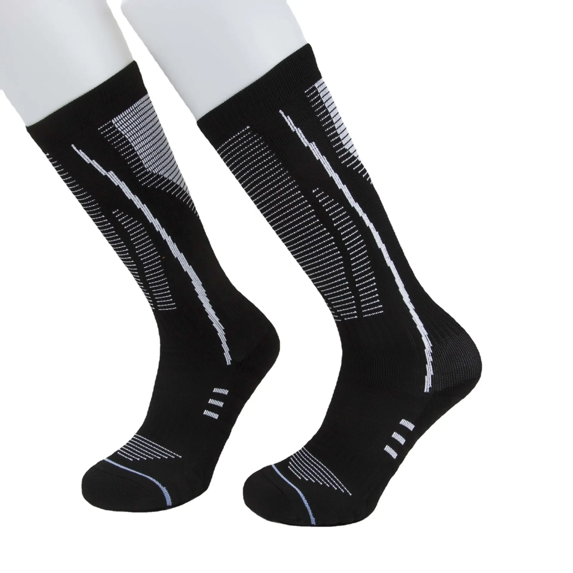 high custom 20-30 mmhg compression sport quarter coolmax men's compression sport fitness socks