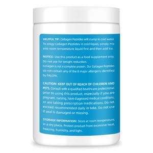 Proteínas de Hueso Hidrolizadas de Grado Alimenticio, 100% Naturales, Péptidos de Colágeno Marino de Pescado, Peso Neto 246g - Product Image 6