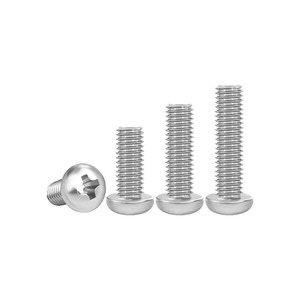 Stainless Steel Machine Screws 8-32 10-32 Fine Thread Pan Head Phillips Inch Standard Grade A - Product Image 2