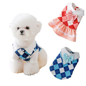 Qbellpet mode personnalisé été chat imprimer respirant <span class=keywords><strong>chien</strong></span> robe de chambre fête lavable chat imprimer <span class=keywords><strong>chien</strong></span> fête robes de fantaisie - Product Image 2