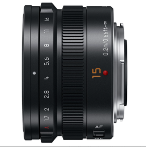 Panasonic LEICA DG SUMMILUX 15mm F1.7 ASPH Negro (HX015) - Product Image 5