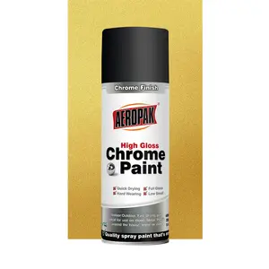 Aeropak 400ml Mirror Effect Chrome Spray Paint