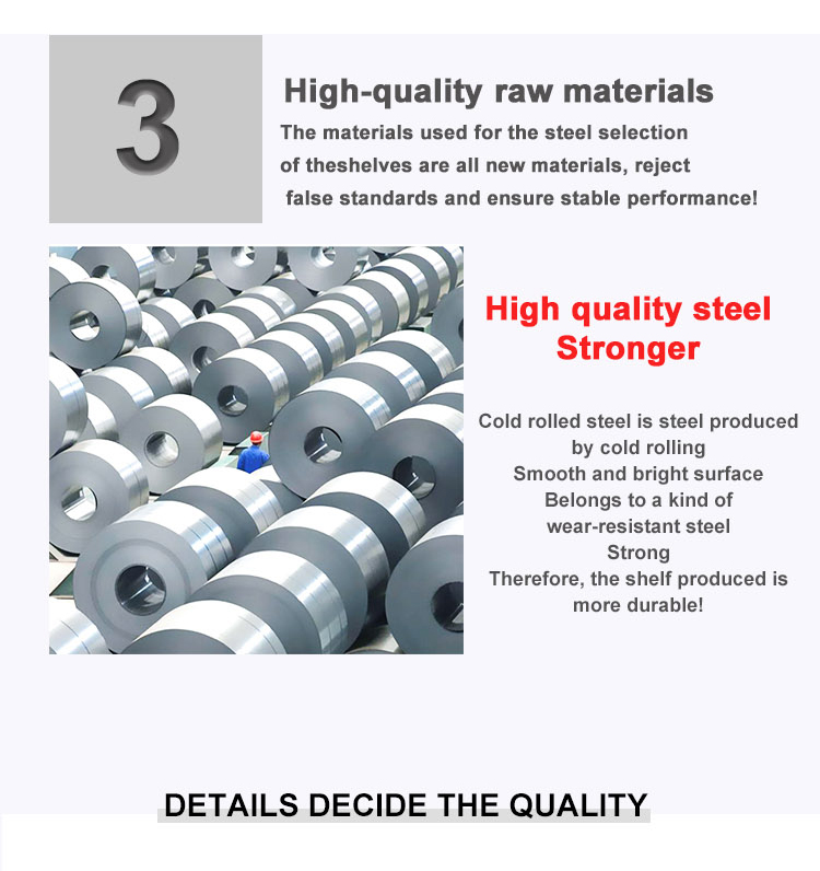 Adjustable Q235B Steel Heavy Duty Warehouse Storage Pallet Rack