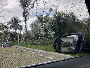 Pellicola impermeabile antiappannamento antipioggia per finestrini laterali auto trasparenti pellicole a specchio con caratteristiche antipioggia adesivo per auto - Product Image 3